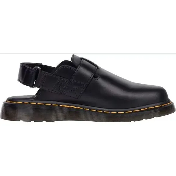 Men's Dr. Martens JORGE II Leather Slingback Mules 30868001 Black Brando Size 12 - Picture 4 of 6